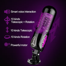 Load image into Gallery viewer, Telescopic Male Masturbator - Electric Body Trainers